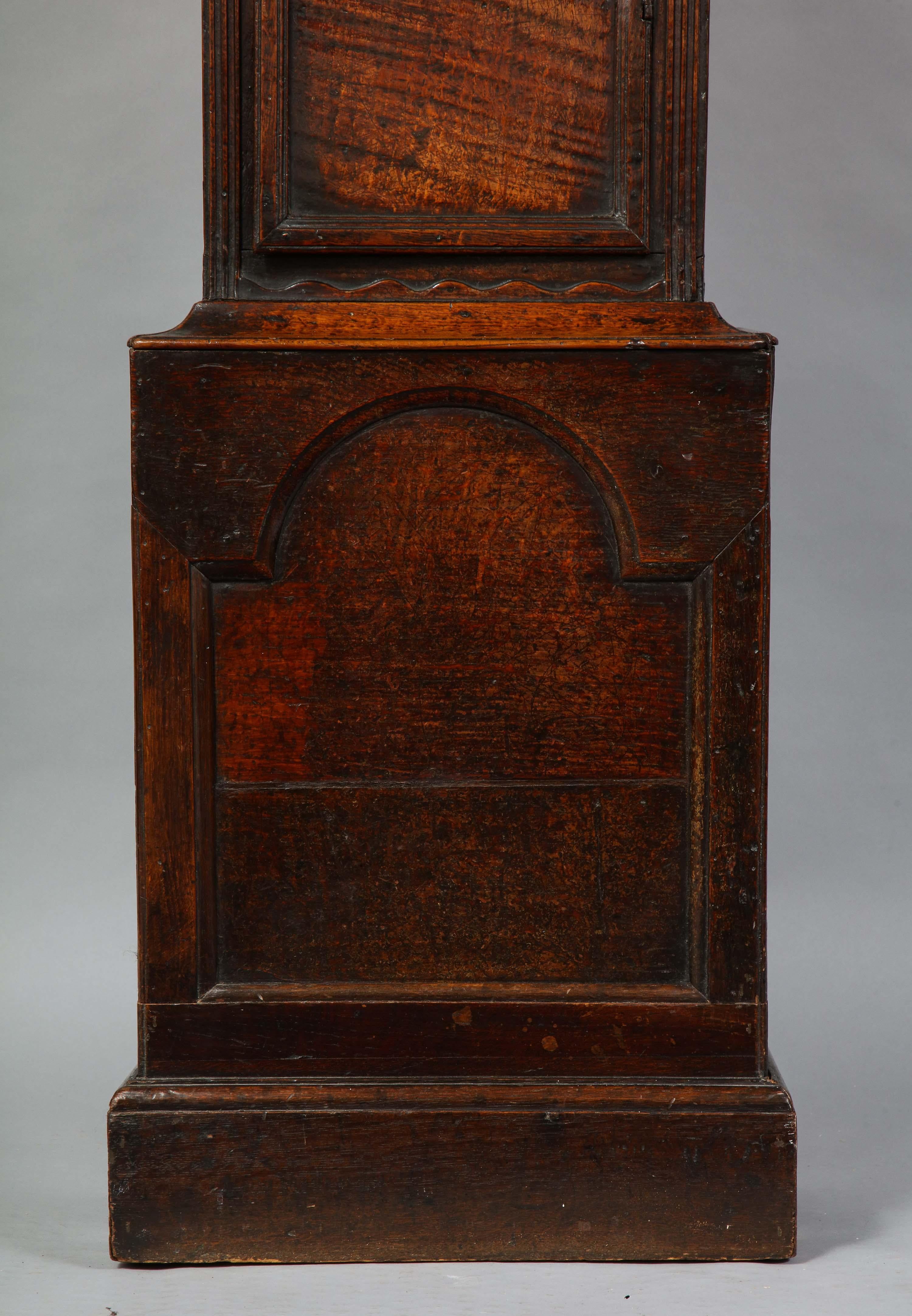 Early 18th Century Brass Dial Clock 4