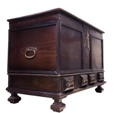 Early 18th Century Brazil Colonial Chest