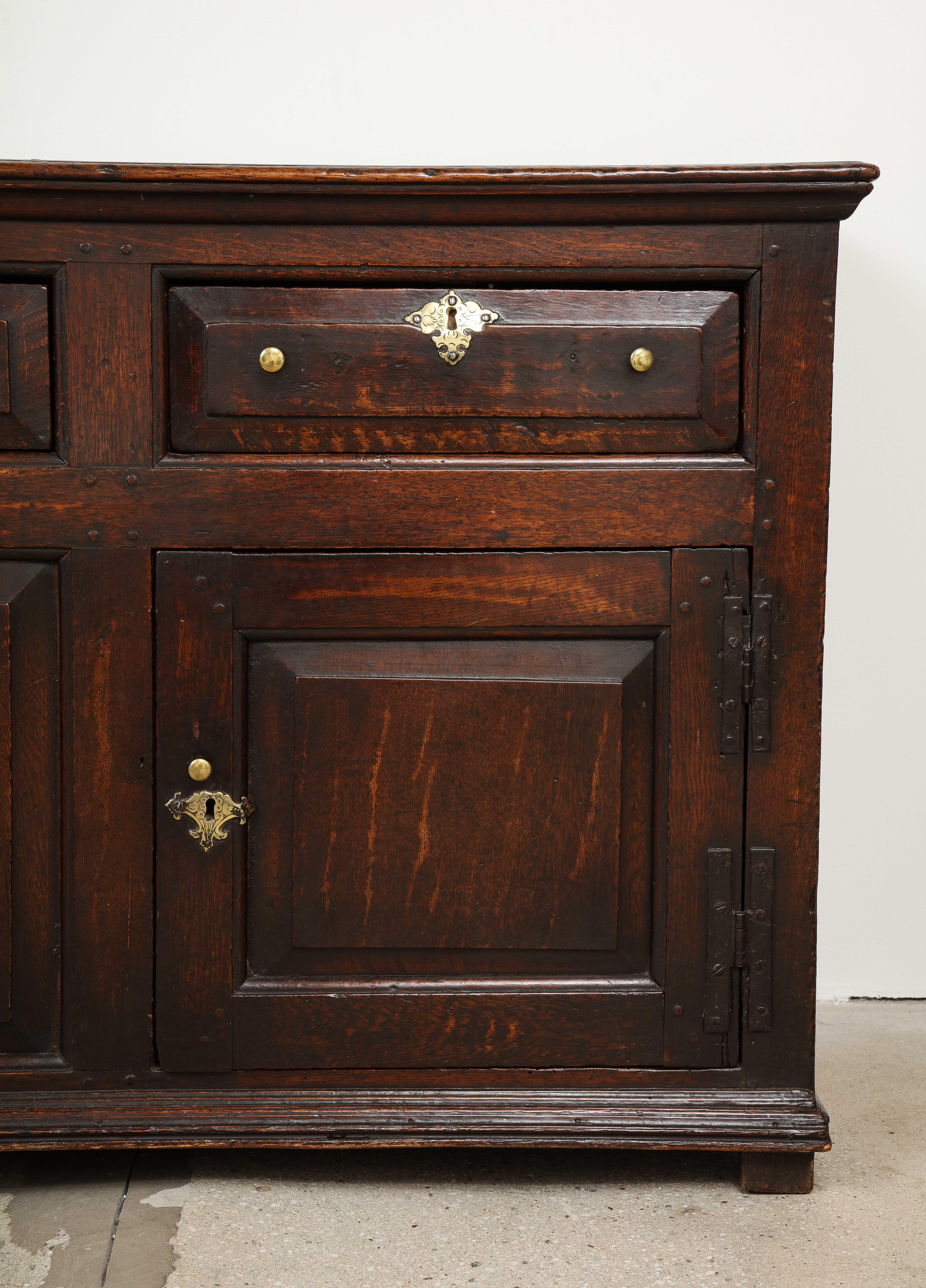 George I Early 18th Century Cabinet Dresser For Sale