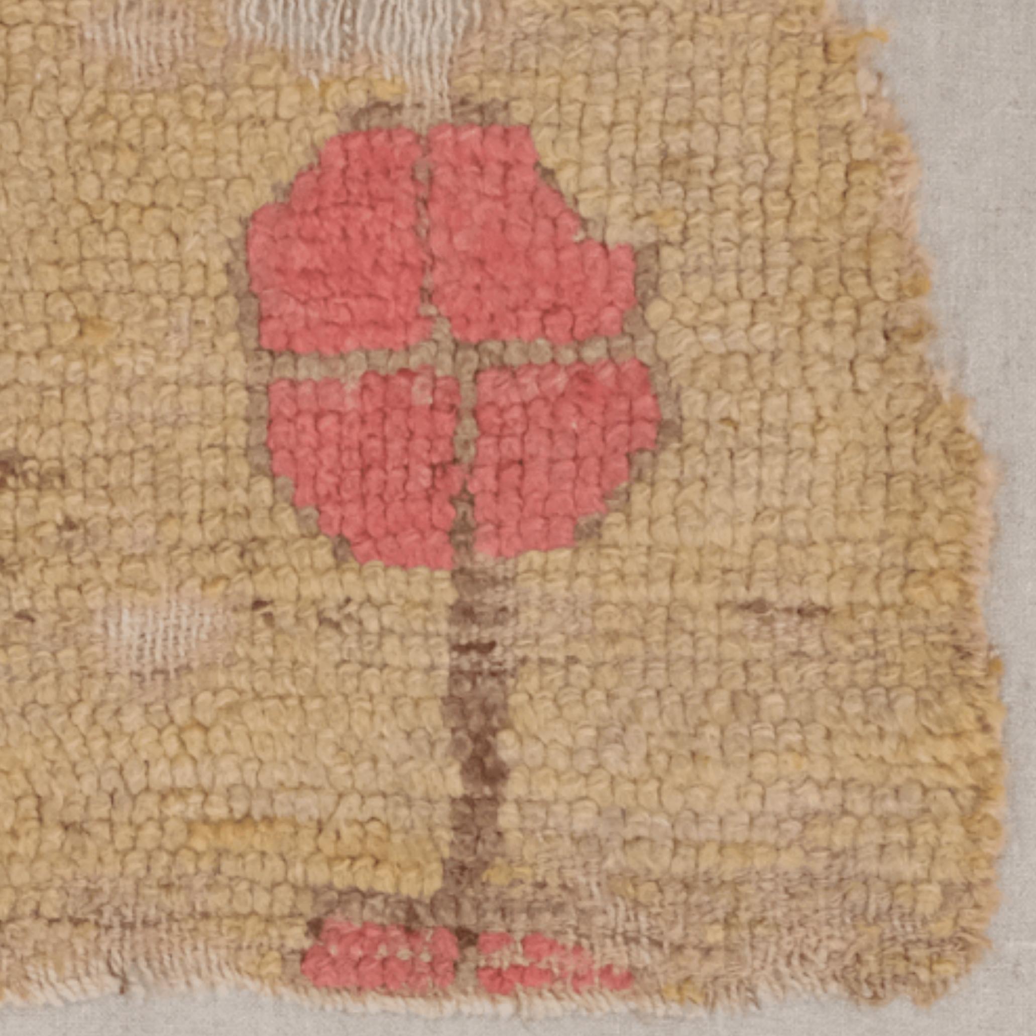 Frammento di tappeto della Cappadocia dell'inizio del XVIII secolo In condizioni buone in vendita a Sultanahmet, 34