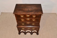 Early 18th Century Chest on Stand