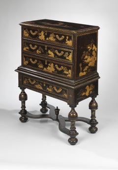 Early 18th Century Chinese Chest on Stand