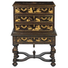 Early 18th Century Chinese Chest on Stand