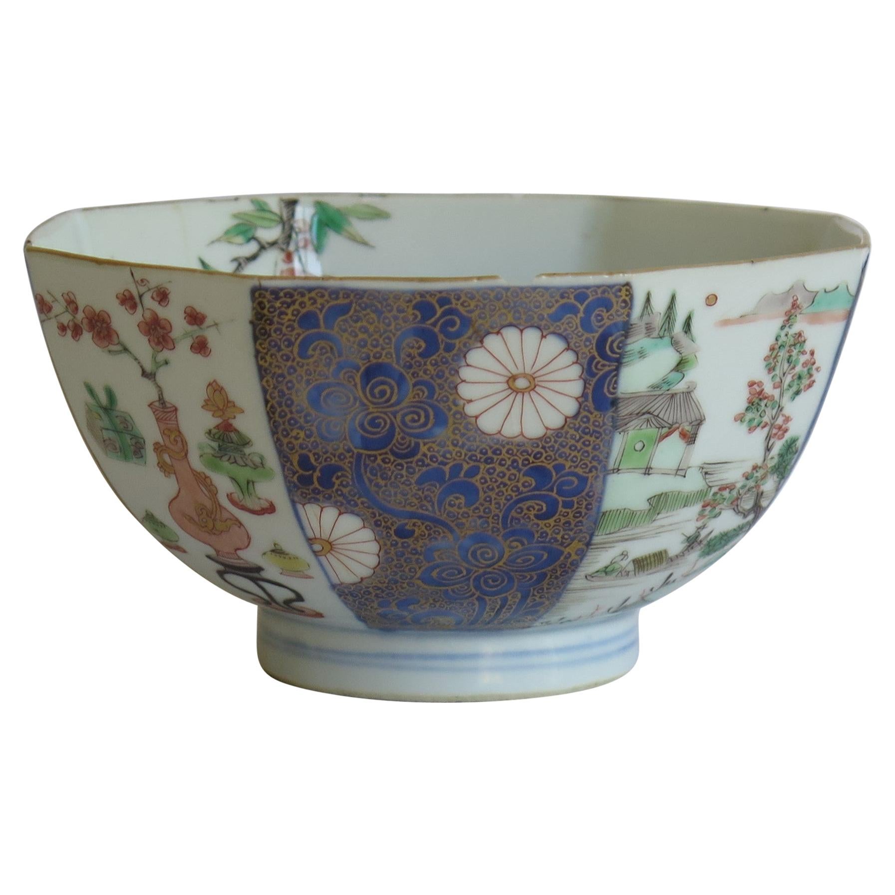 Chinese Bowl porcelain, Qing Yongzheng or Kangxi Circa 1720