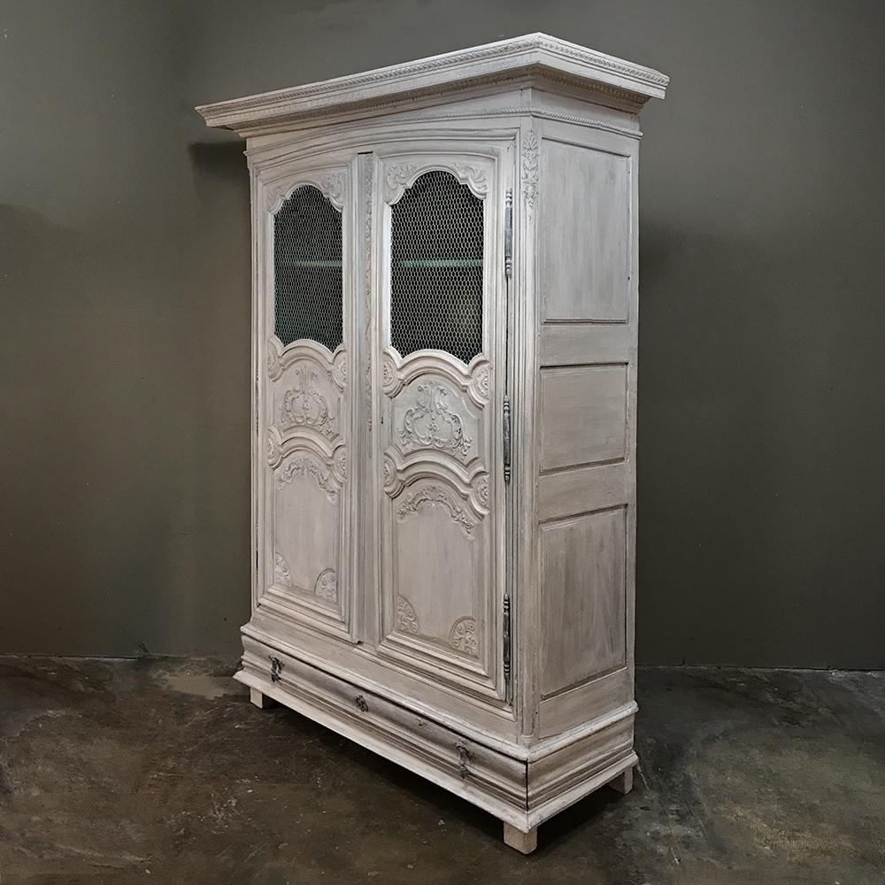 Early 18th Century Country French Armoire, Bookcase 6