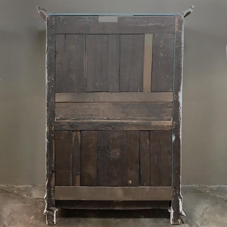 Early 18th Century Country French Armoire, Bookcase For Sale at 1stdibs