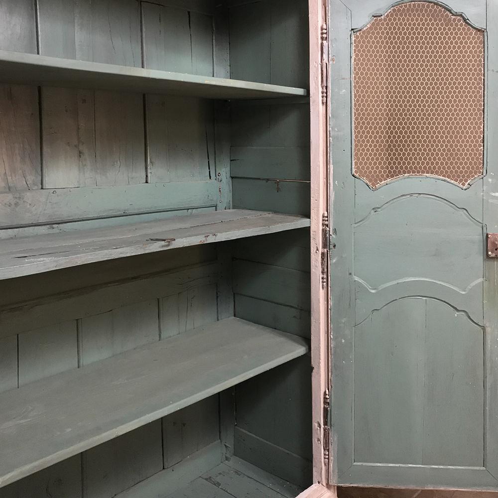 Early 18th Century Country French Armoire, Bookcase In Good Condition In Dallas, TX