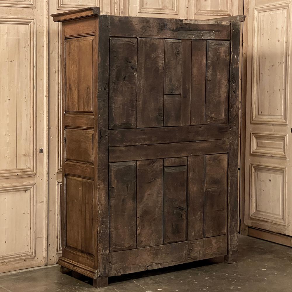 Early 18th Century Country French Louis XIII Armoire For Sale 14
