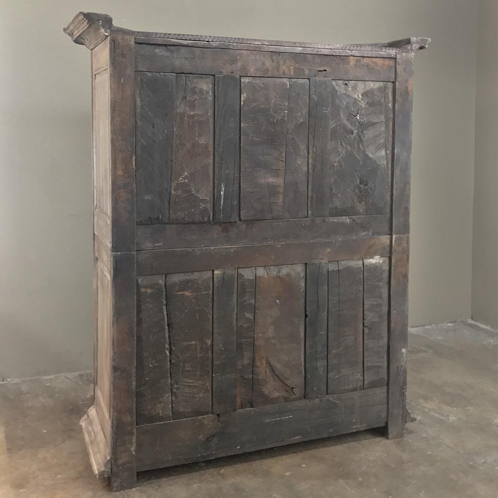 Early 18th Century Country Stripped French Armoire 4
