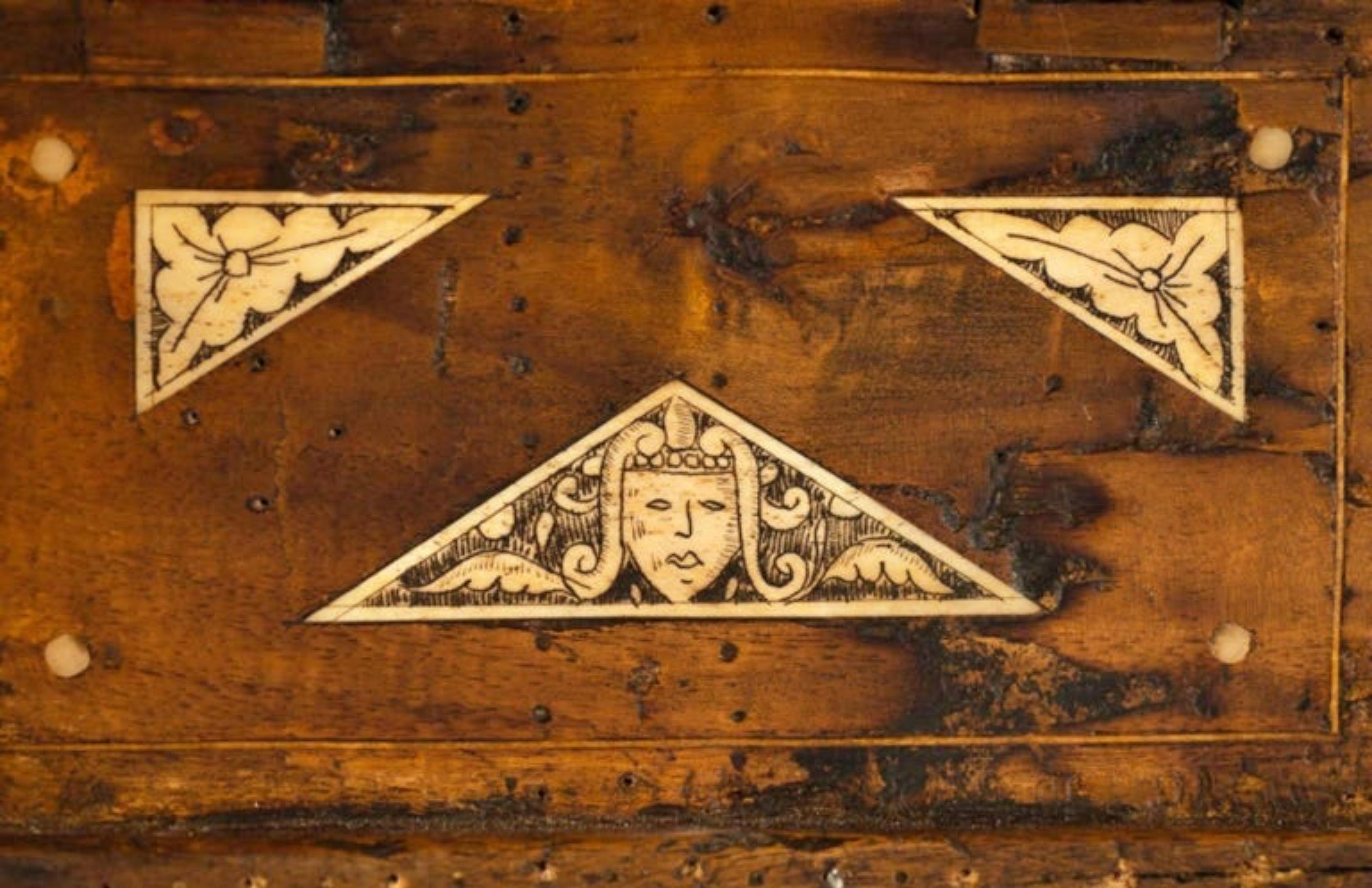 Arqueta holandesa de principios del siglo XVIII 'Caja ' Hecho a mano en venta