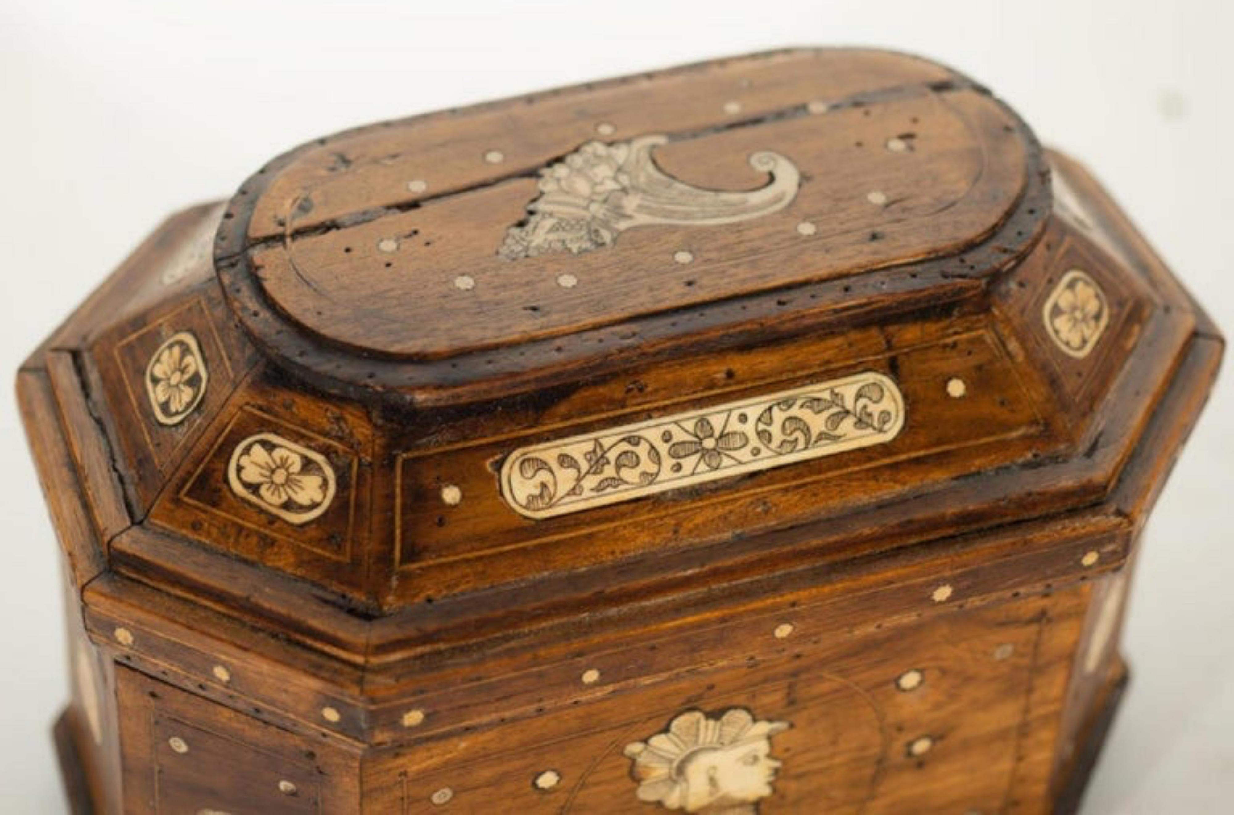 Arqueta holandesa de principios del siglo XVIII 'Caja ' Madera en venta