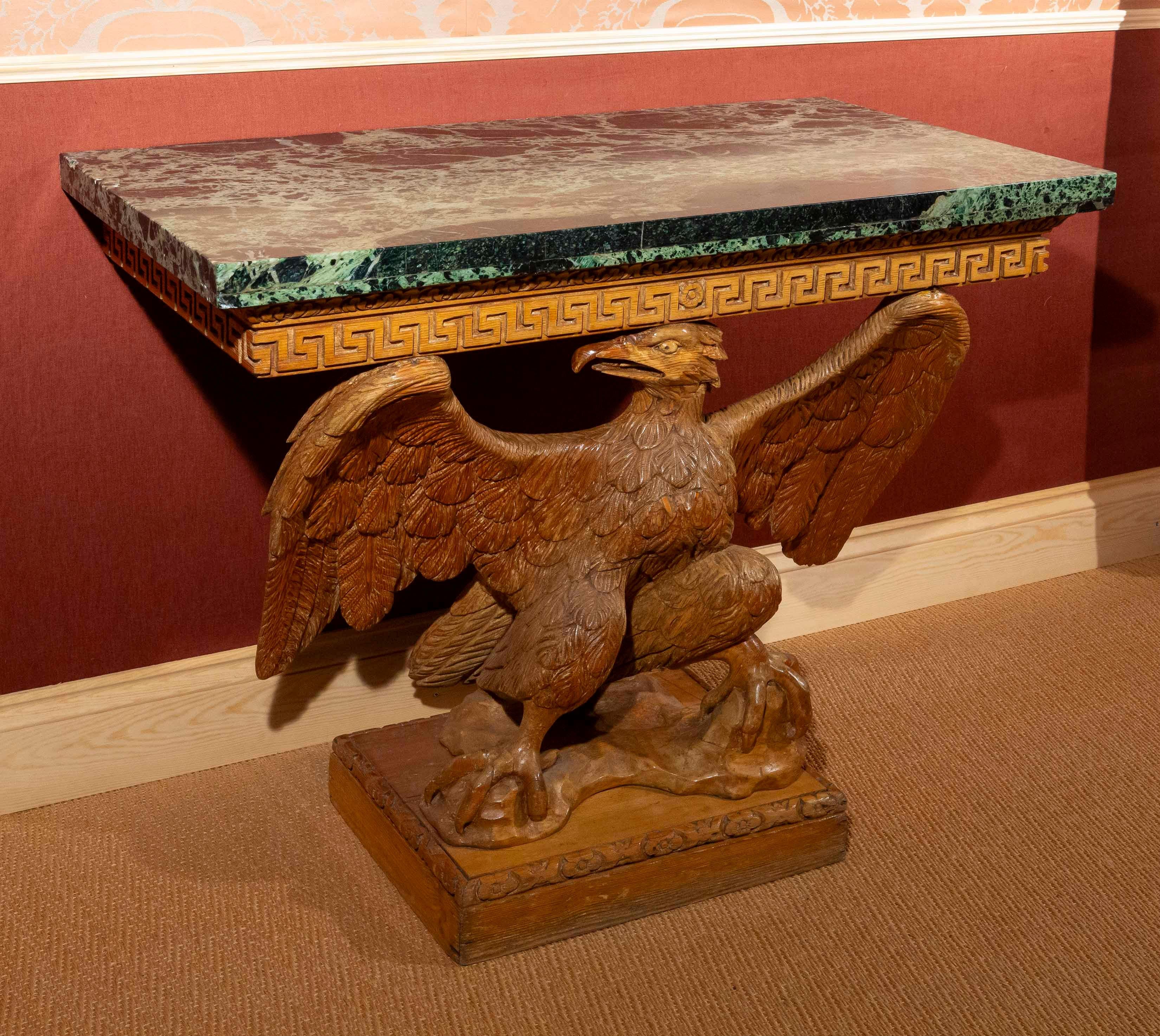 Tavolo consolle Aquila dell'inizio del XVIII secolo in vendita 3
