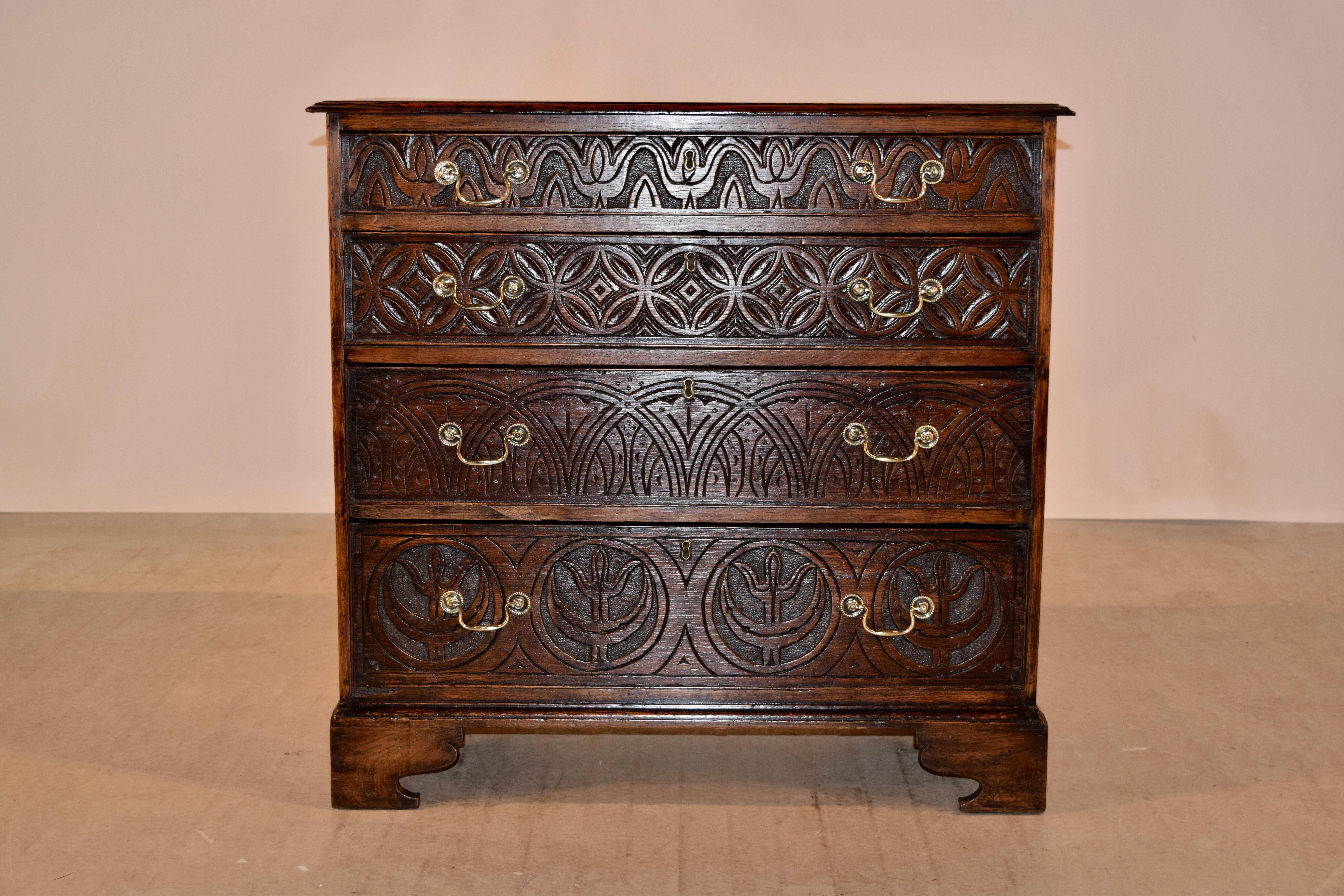 Early 18th Century English Chest 1
