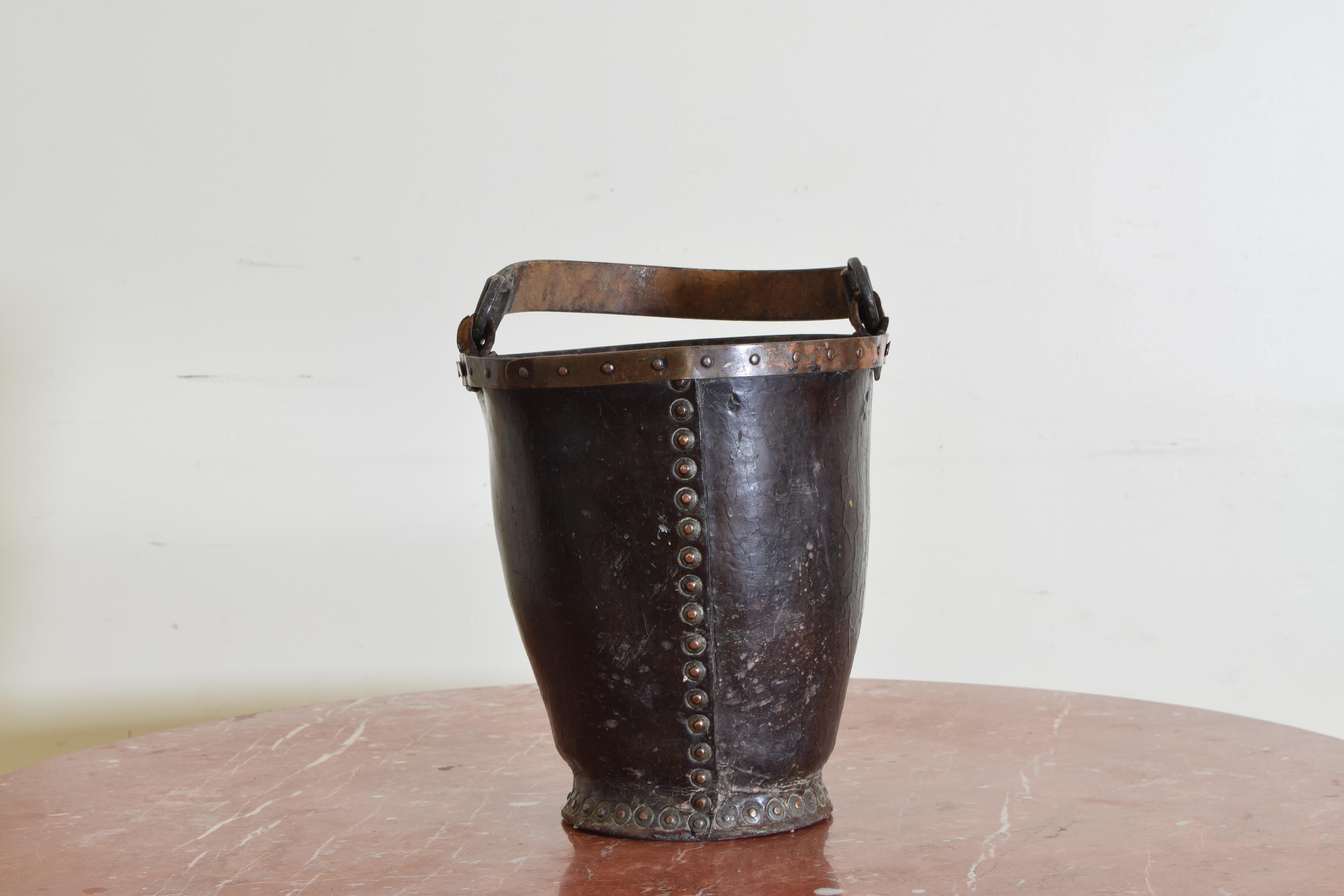 leather bucket