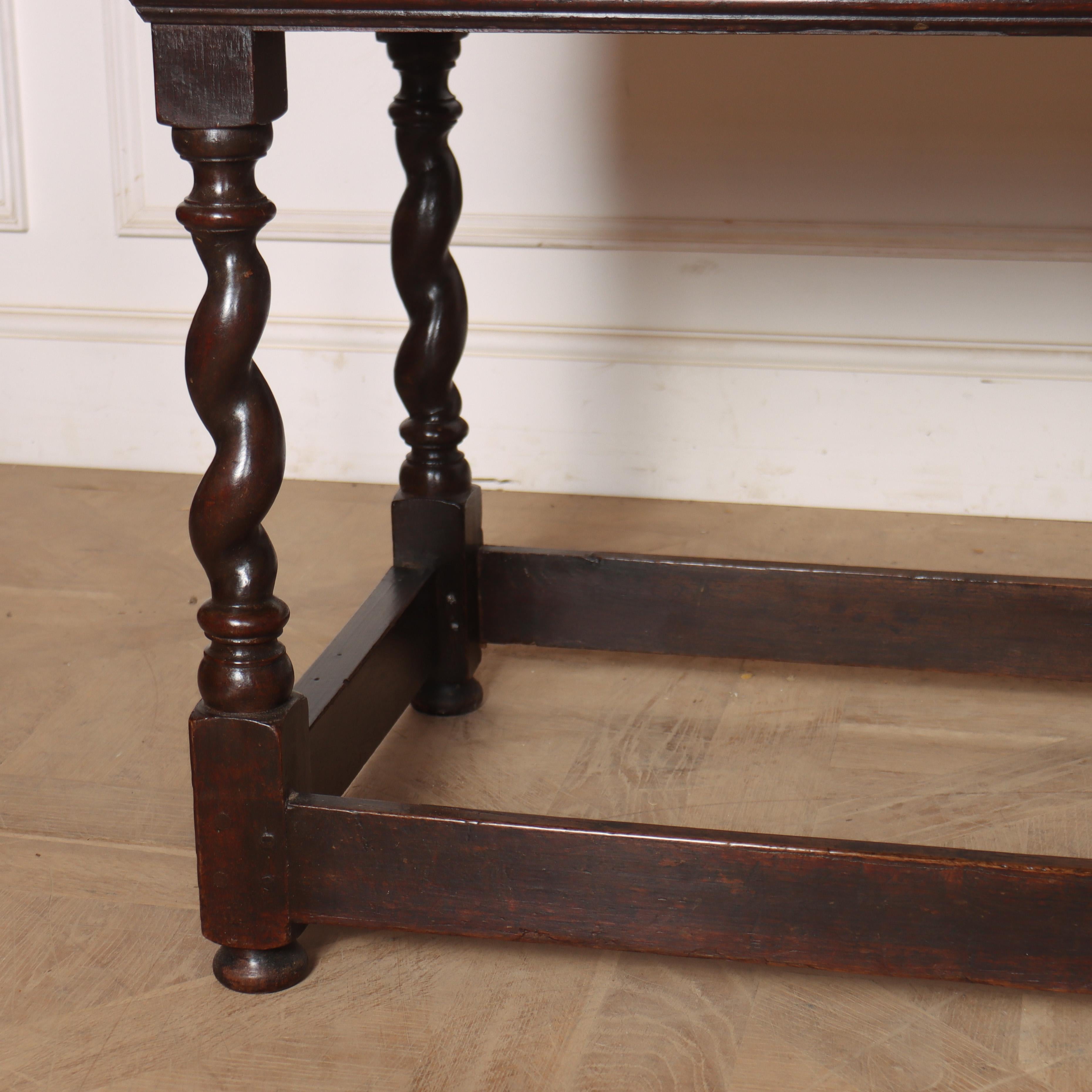 George II Early 18th Century English Oak Dresser Base For Sale