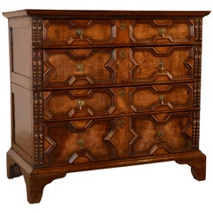Early 18th Century English Paneled Chest