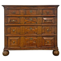 Early 18th Century English William and Mary Chest of Drawers
