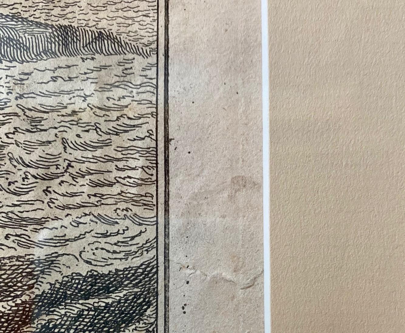 Kupferstich aus dem frühen 18. Jahrhundert über die nördliche Walfischerei:: um 1720 im Zustand „Gut“ im Angebot in Nantucket, MA
