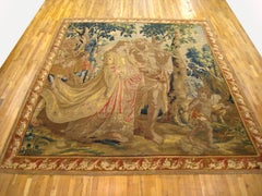 Early 18th Century Flemish Mythological Tapestry with Odysseus and Penelope