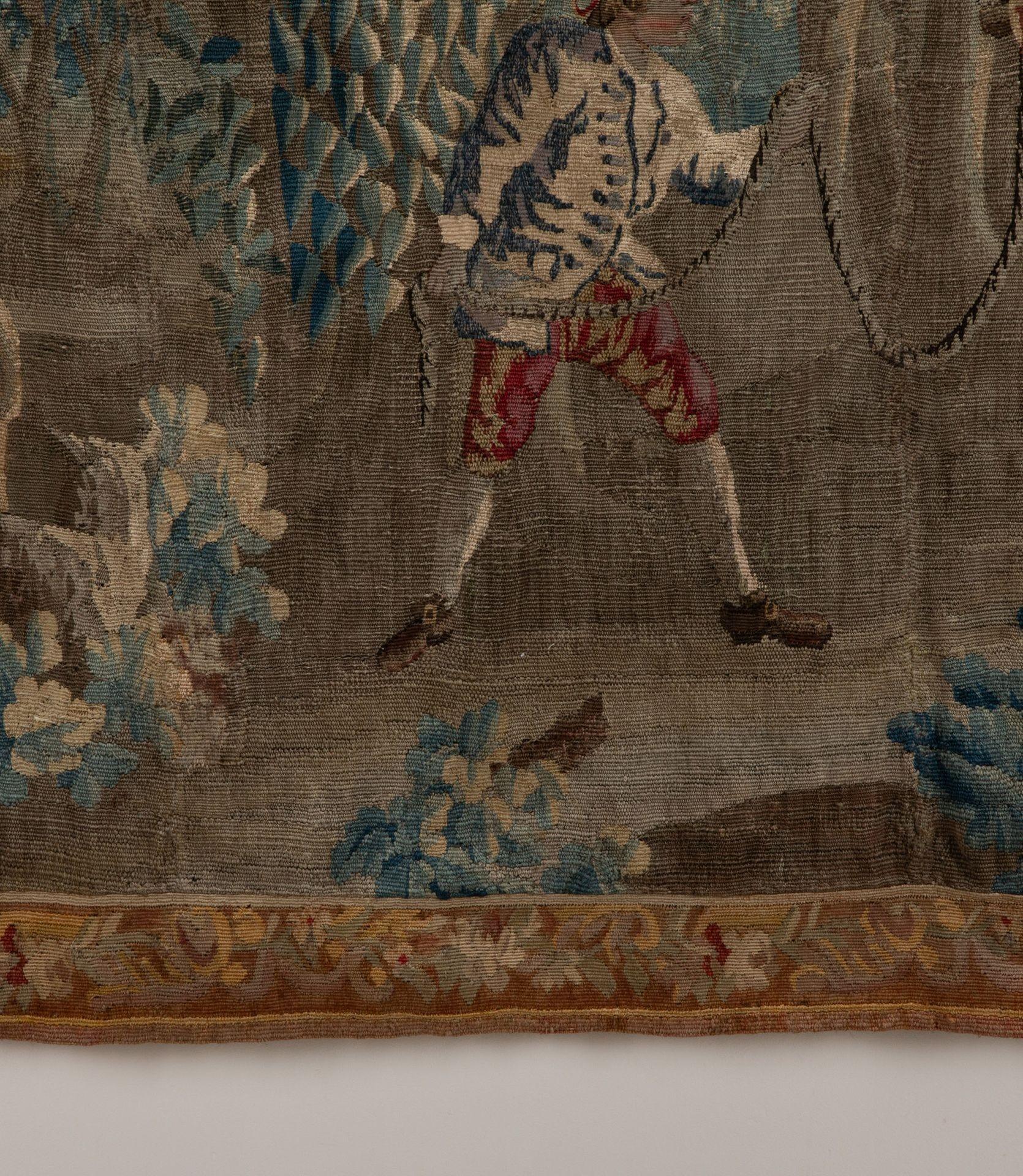 Frühes 18. Jahrhundert Flemish Tapestry Wandbehang (Belgisch) im Angebot