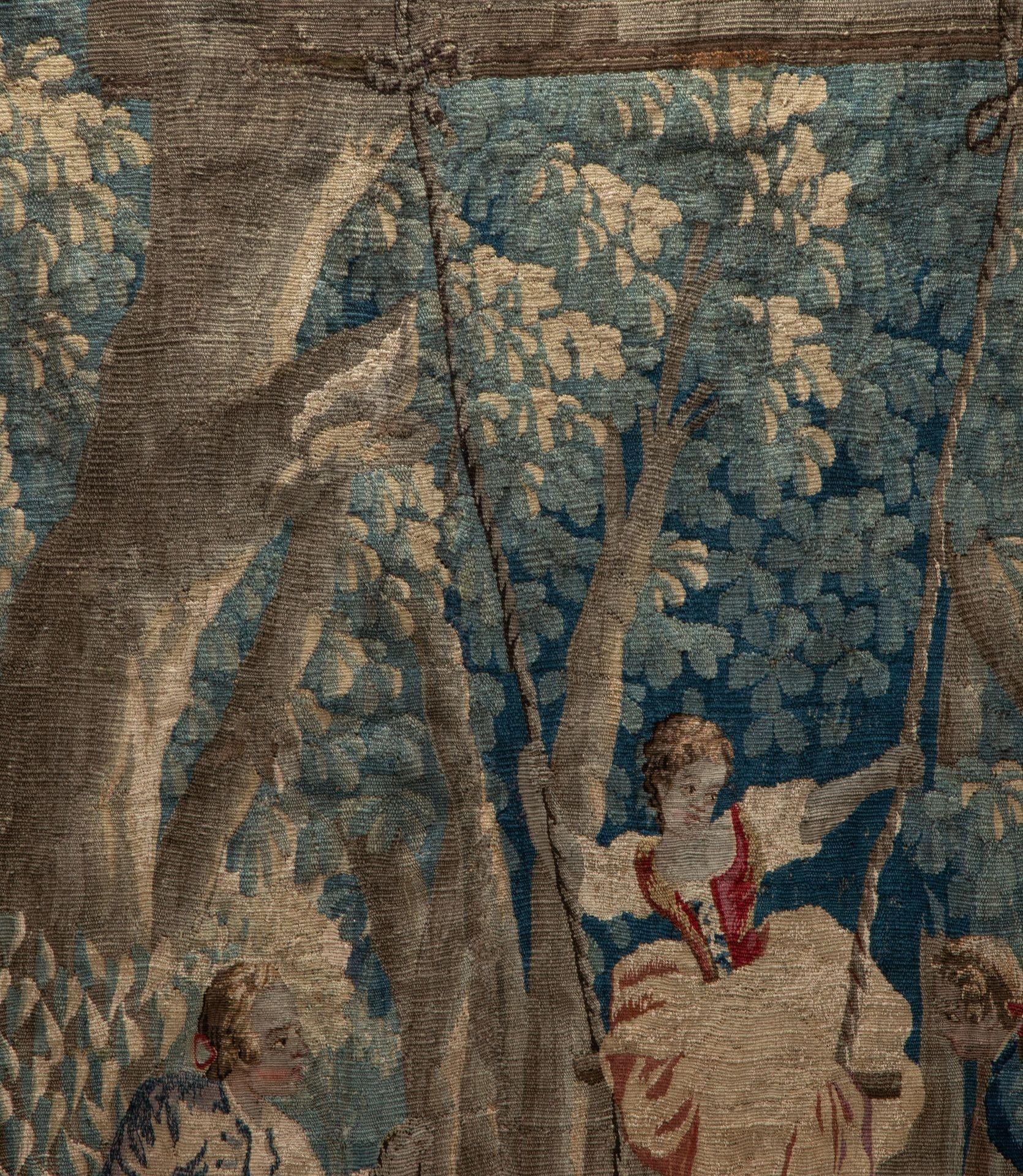 Frühes 18. Jahrhundert Flemish Tapestry Wandbehang im Angebot 2