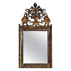 Early 18th Century French Baroque Gilt Mirror