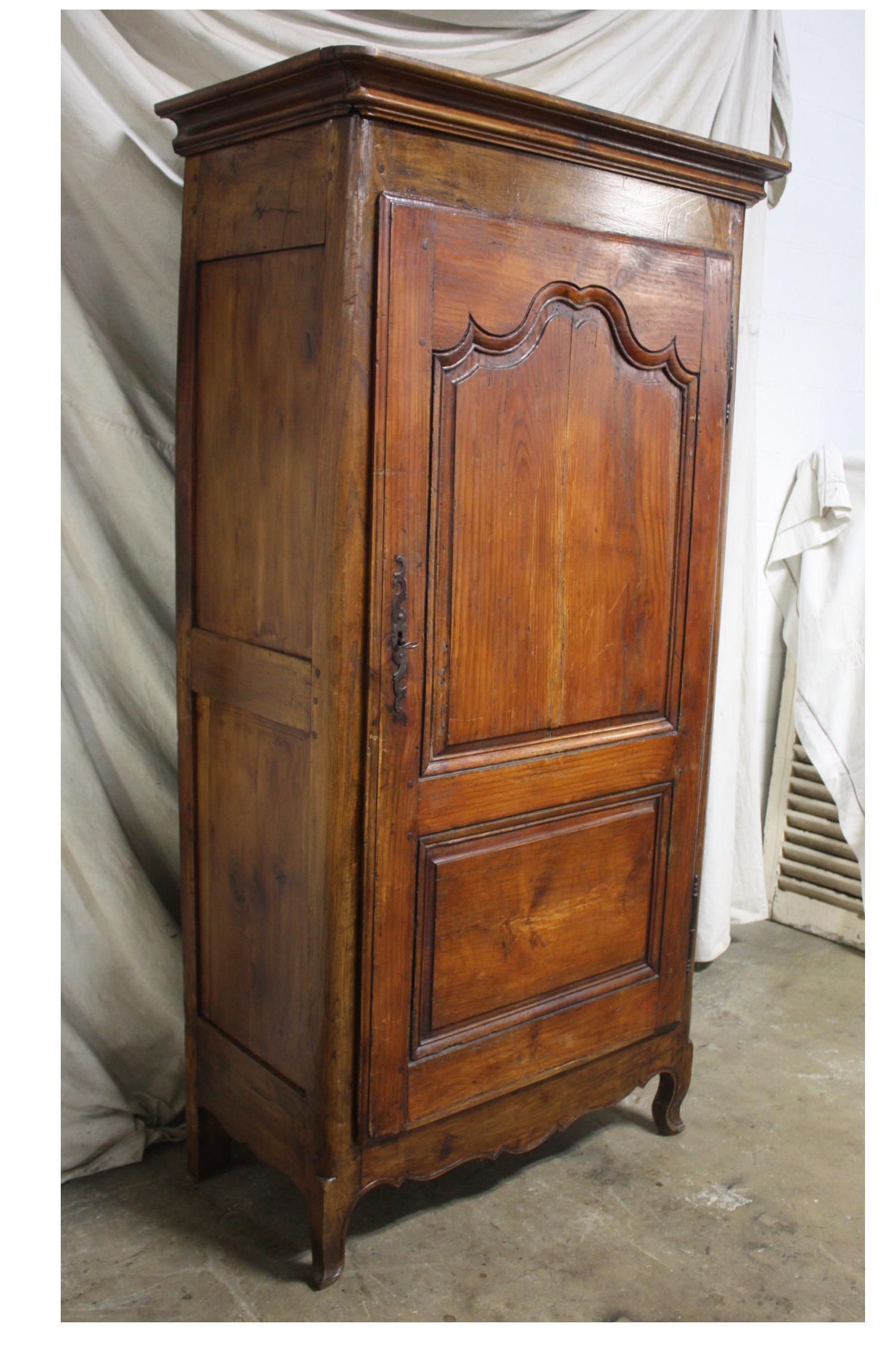 Oak Early 18th Century French Cabinet 