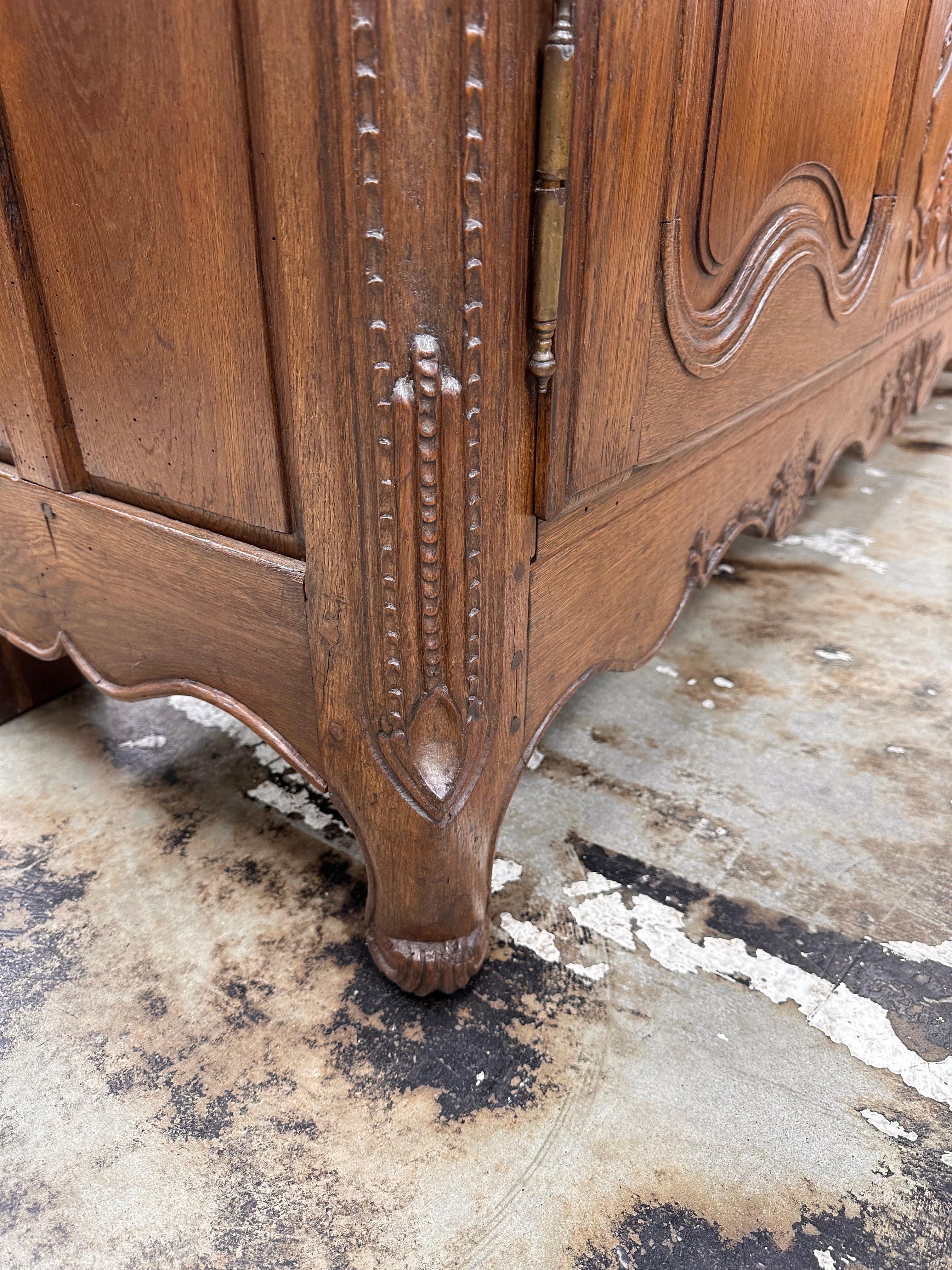 Hardwood Early 18th Century French Enfilade For Sale