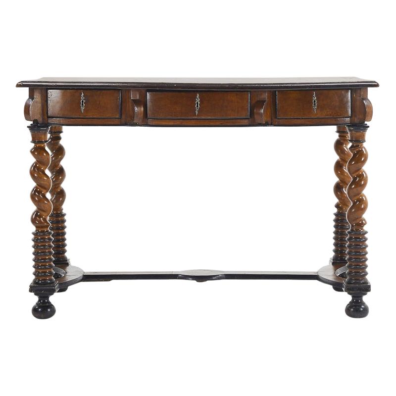 Early 18th Century French Inlaid Walnut Table