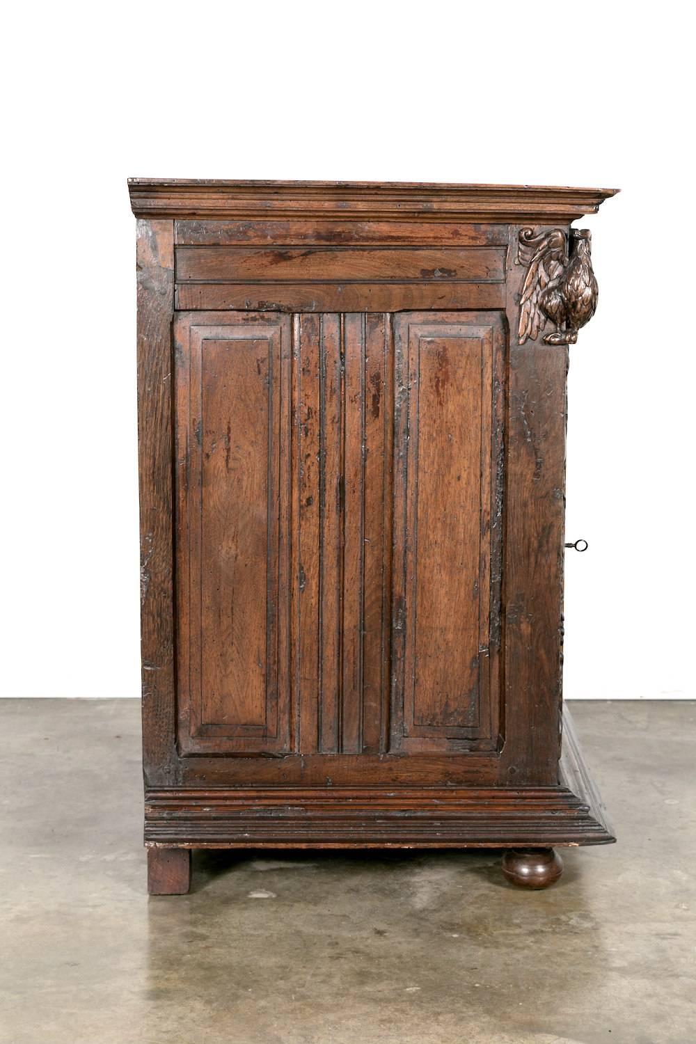 Early 18th Century French Louis XIII Style Confiturier or Jam Cabinet 6