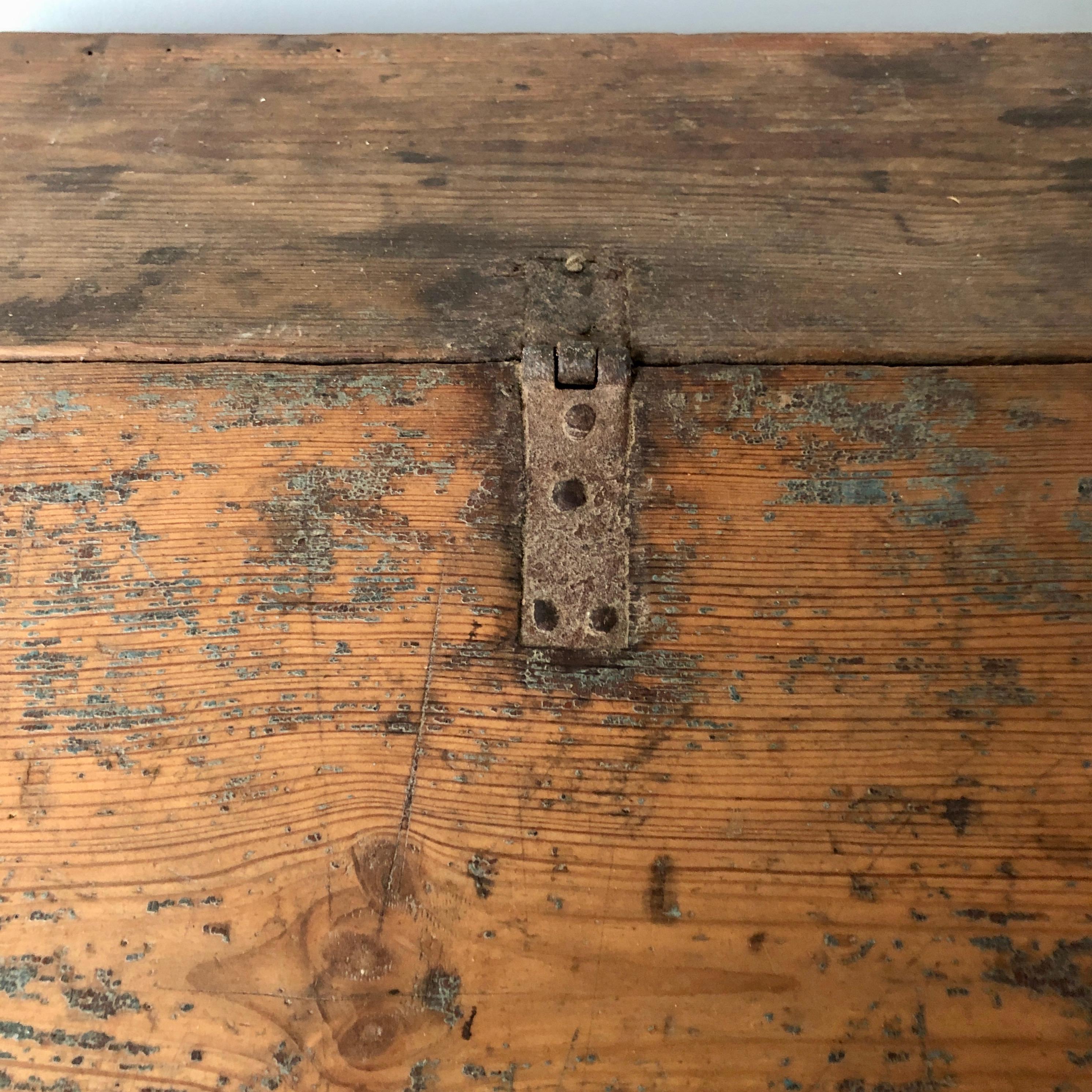 Iron Early 18th Century French Monastery Writing Desk