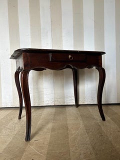 Early 18th century French one drawer side table