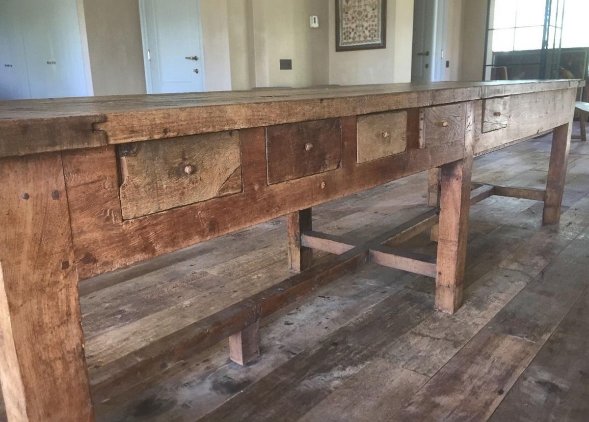 Early 18th century French Refectory Table 4