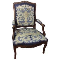 Early 18th Century French Régence Carved Armchair