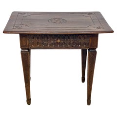 Early 18th Century French Walnut Side Table