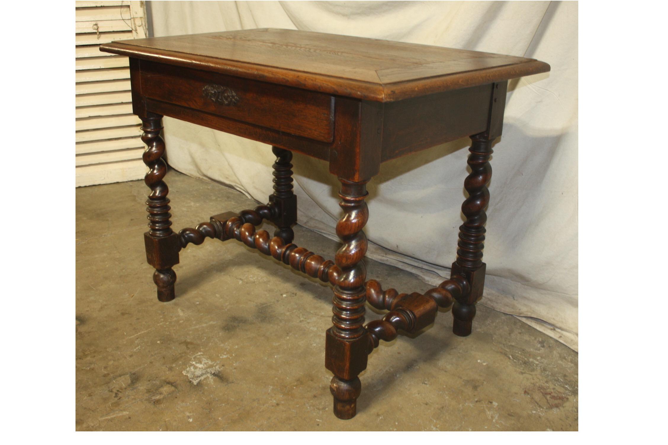 Early 18th century French writing table.