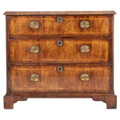 Early 18th Century George I English Walnut Chest of Drawers