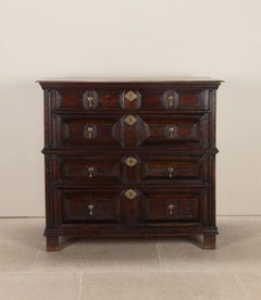 Early 18th Century George I Oak Chest of Drawers