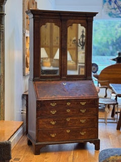 Early 18th Century George Il "Bureau Bookcase"