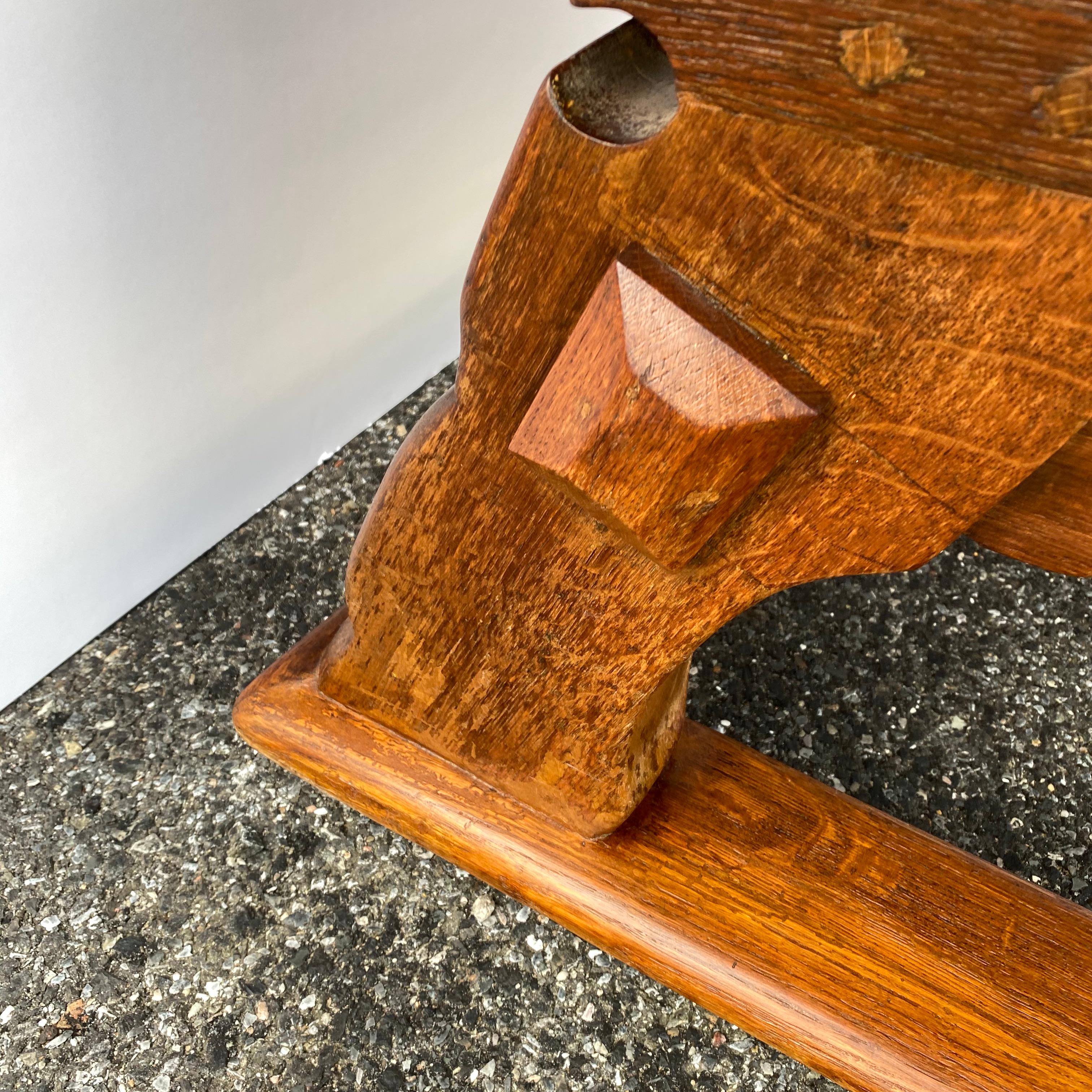 Early German 18th Century Refectory Table With Sliding Table-top  7