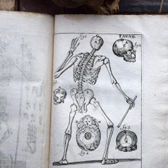 Early 18th Century Human Body Medical Book