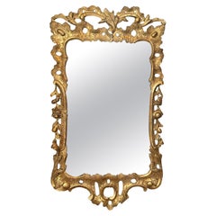 Early 18th Century Irish George II Giltwood Mirror