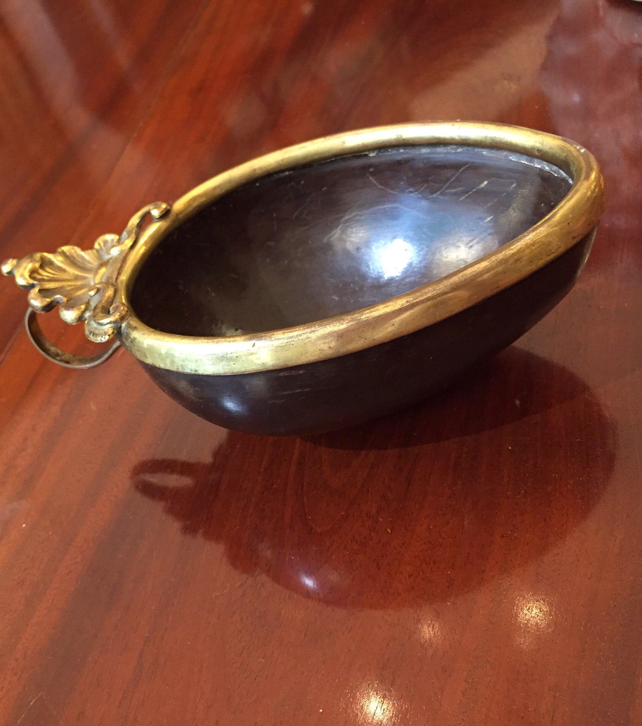 Early 18th Century Italian Coconut Cup Wunderkammer Naturalia Bowl 7