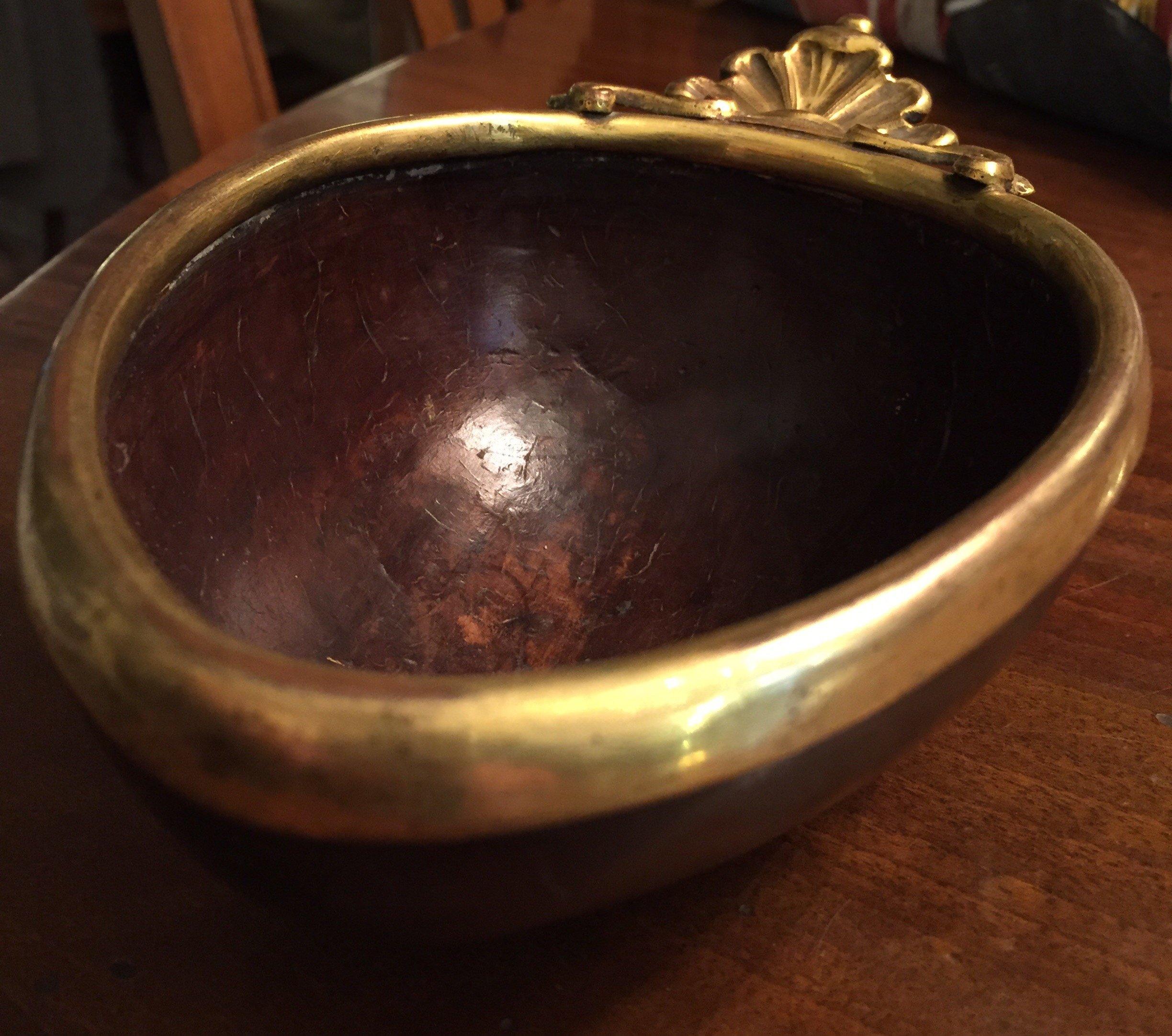 Early 18th Century Italian Coconut Cup Wunderkammer Naturalia Bowl 14