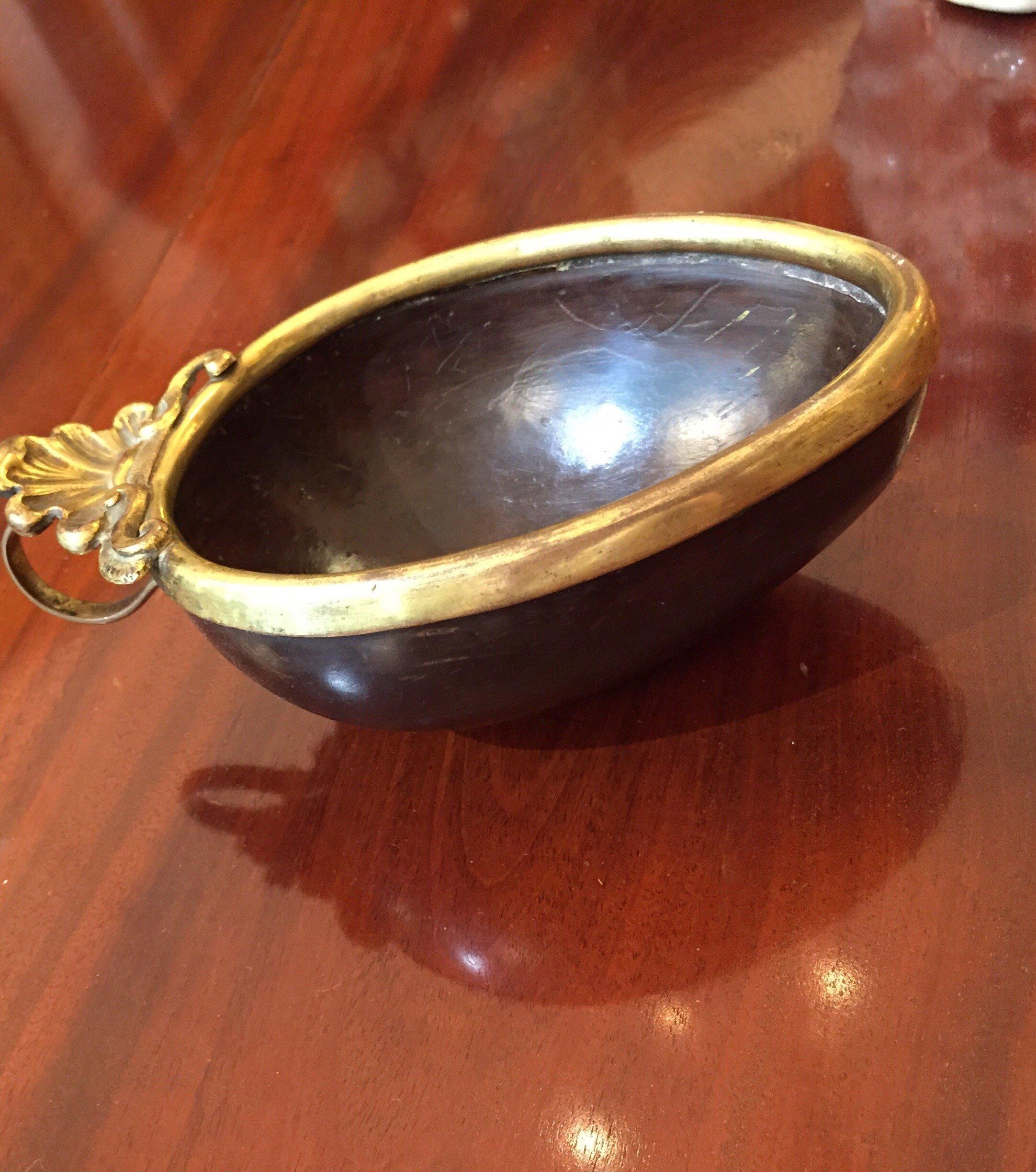 Early 18th Century Italian Coconut Cup Wunderkammer Naturalia Bowl 6