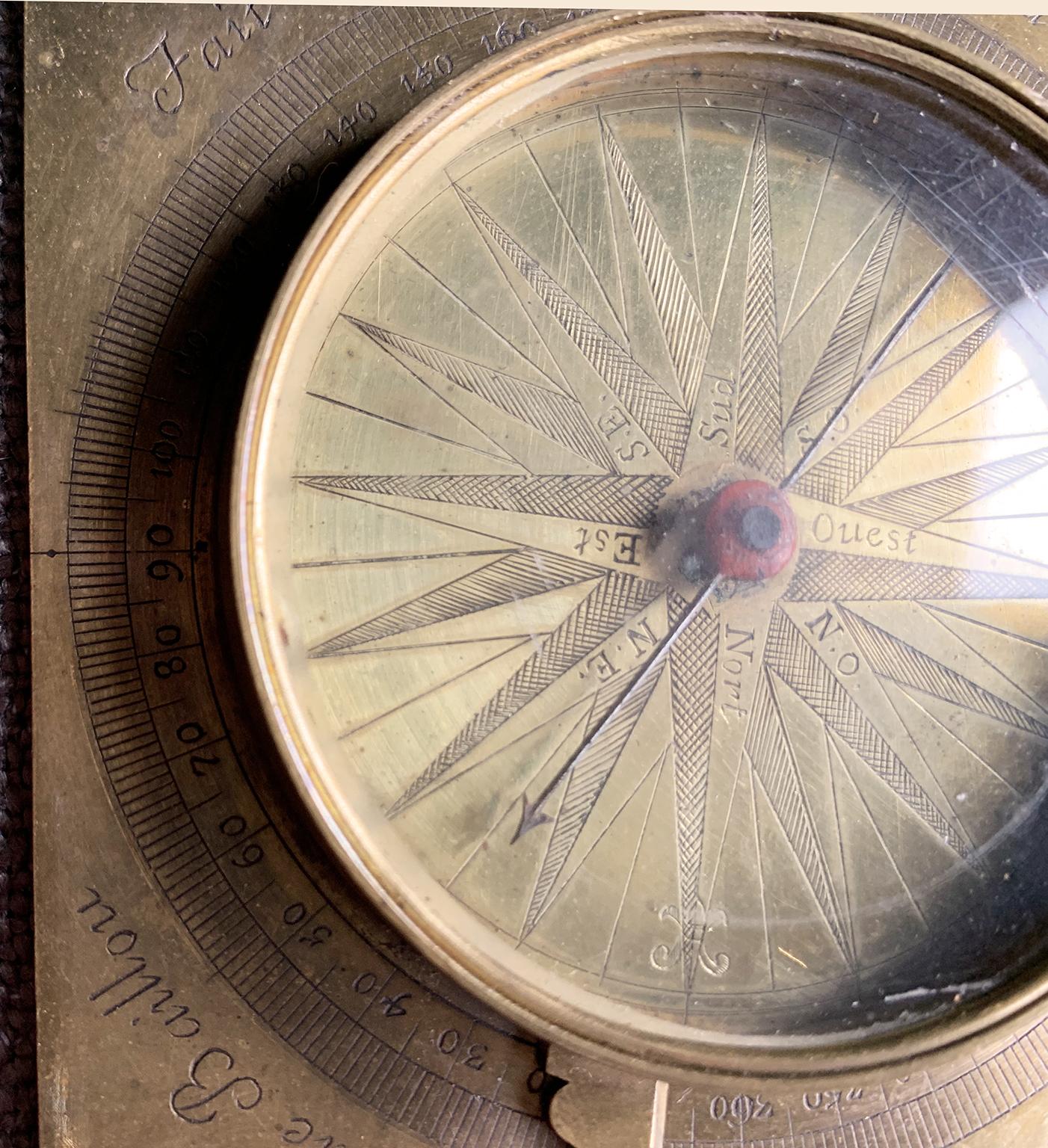 Early 18th Century Italian Compass, Pierre de Baillou, Milan 6