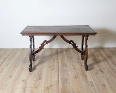 Early 18th Century Italian Fratino Table in Walnut, Umbrian Origin