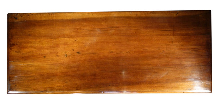 Shellac Inlay Early 18th Century Italian Louis XIV Walnut Dresser with Fruitwood ...
