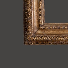 Early 18th Century Italian Salvator Rosa Gilded Frame