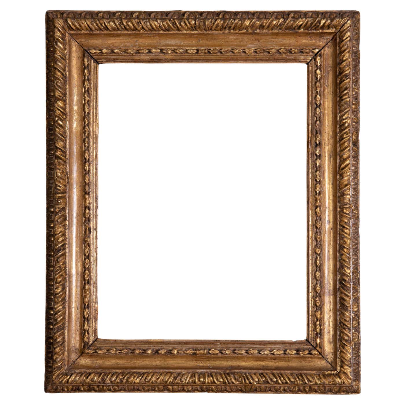 Early 18th Century Italian Salvator Rosa Gilded Frame For Sale at 1stDibs
